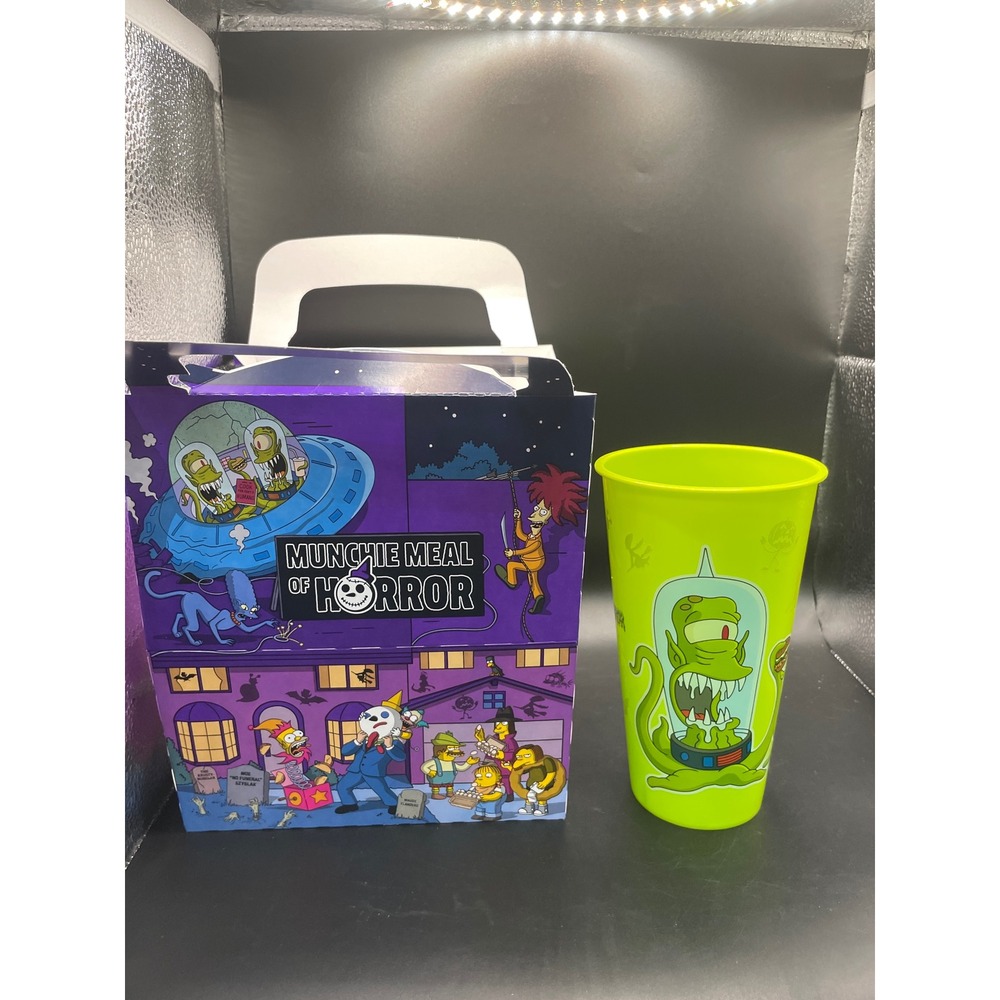 Jack in the Box The Simpsons Treehouse of Horror Munchie Meal Box and Cup 2024